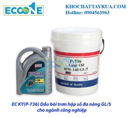 EC KY P736 Dầu bôi trơn hộp số đa năng GL-5 cho ngành công nghiệp